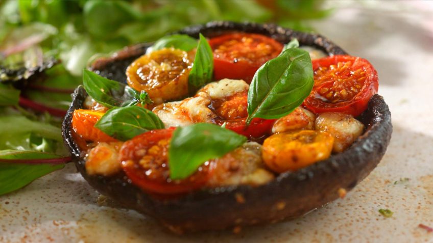 Portobello Mushroom Caprese